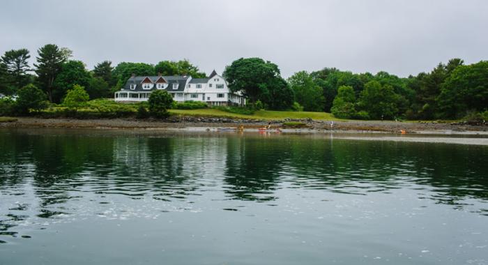 Creek Farm Reservation as seen from Sagamore Creek in Portsmouth, NH