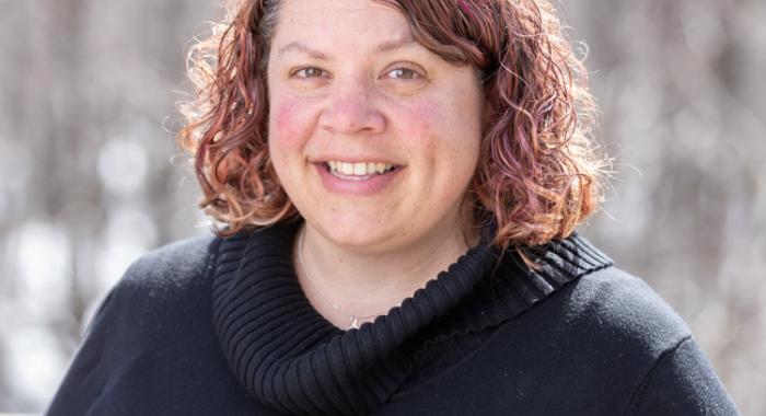 A staff photo of Kristine Arey.