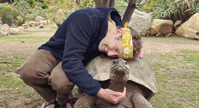 Matt and Tortoise 2