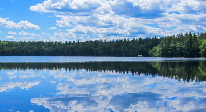 Tower Hill Pond in Auburn, New Hampshire