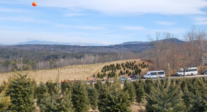 Northern Pass Balloon at Rocks Estate in Bethlehem, NH