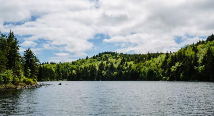 Lake Solitude in Newbury New Hampshire