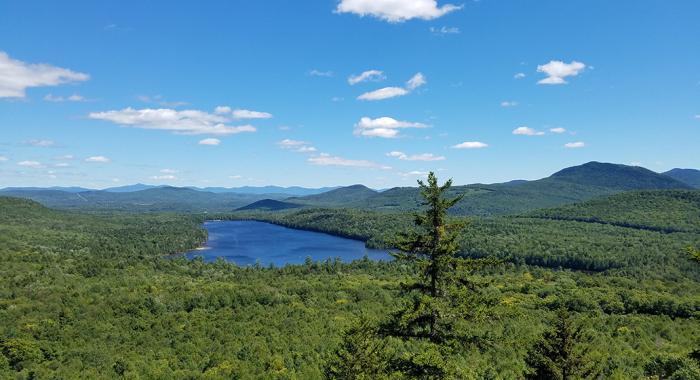 A view of Christine Lake at Kauffmann Forest. (Photo: Susan Orzeck)