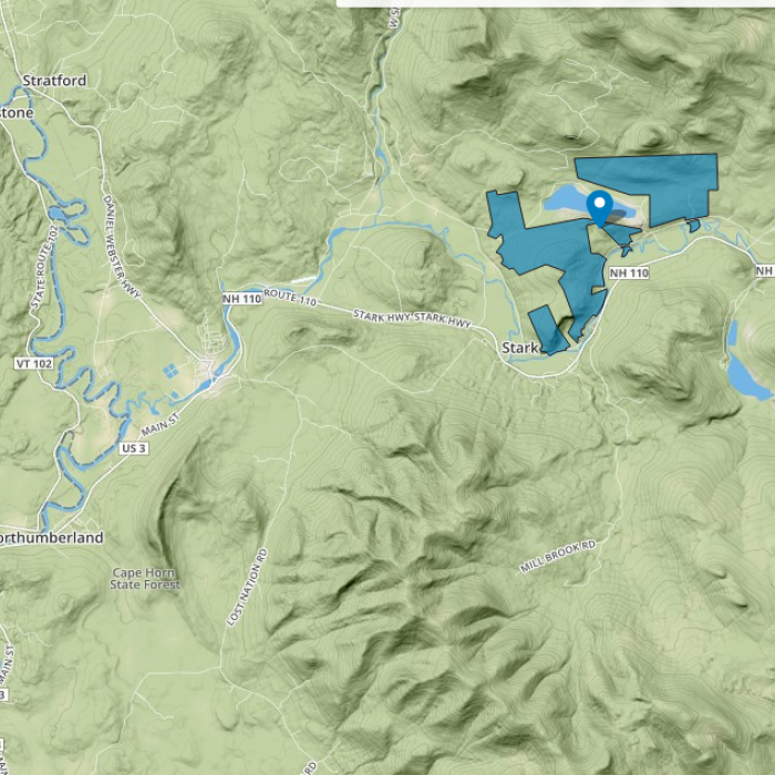 A map of Kauffman forest.