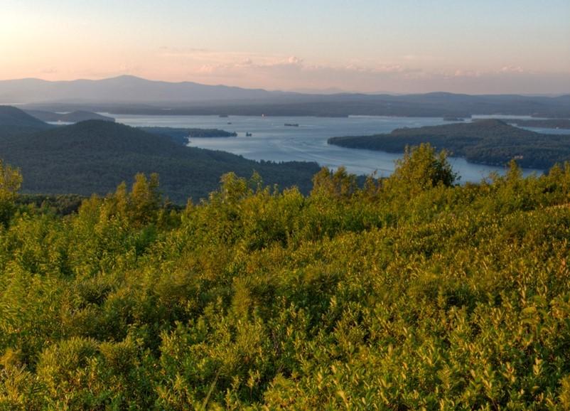 Morse Preserve overlooking Lake Winnipesaukee by Jerry Monkman/Ecophotography