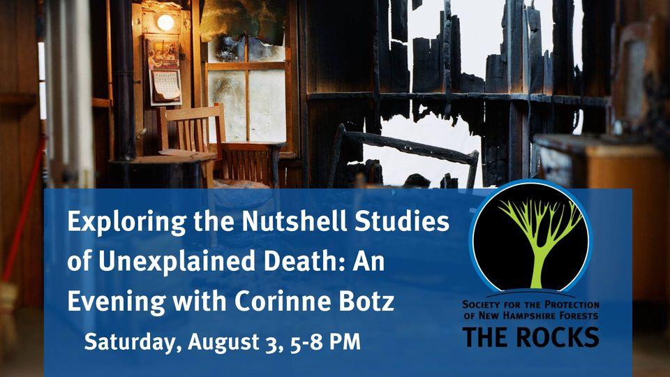 A promotion for the program with a photo of a nutshell study in the background.