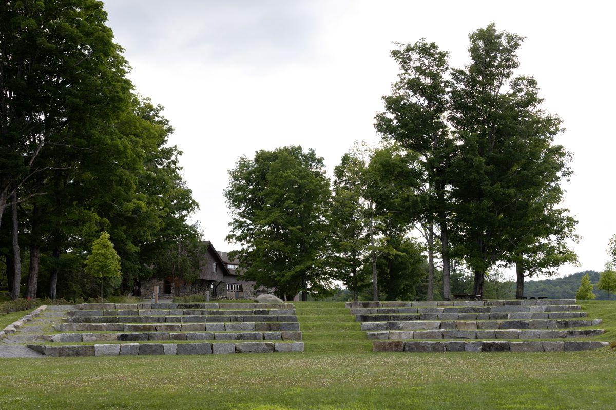 The new amphitheater at The Rocks.