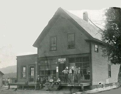Johnson, N.H., named for infamous logger G.L. Johnson, was a company town with a general store (pictured), a school and several houses for employees.
