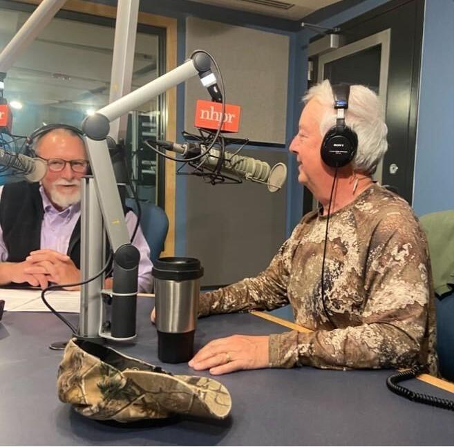 Dave Anderson and Gino Ellison in studio.