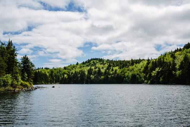 Lake Solitude in Newbury New Hampshire