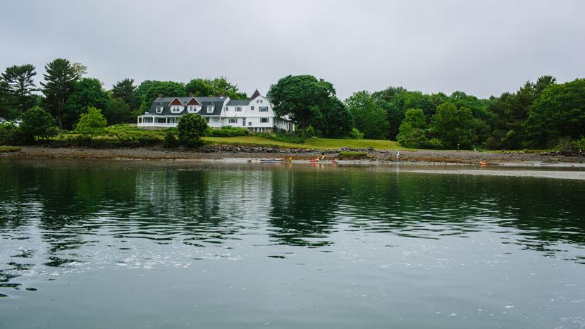Creek Farm Reservation as seen from Sagamore Creek in Portsmouth, NH