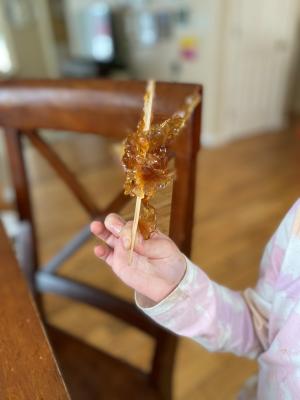 Maple taffy