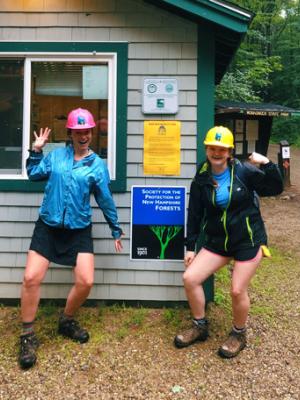 Summer interns at Monadnock Trails Week