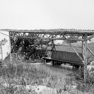 The Grapevine summer house.