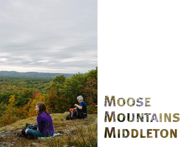Moose Mountains reservation hiking destination in southeast New Hampshire