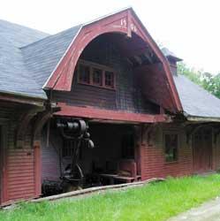 Today, the Sawmill / Pigpen is ready for restoration. Photo courtesy The Rocks.